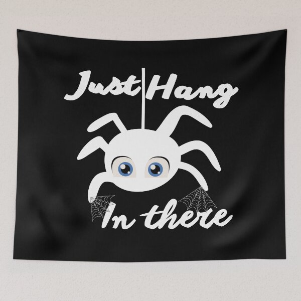 Item preview, Spider Dudes - Just Hang In There - Kawaii Spider designed and sold by Sonatablue.