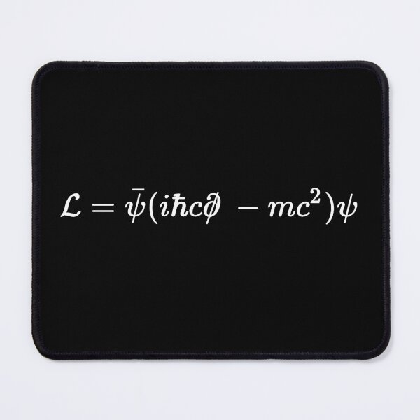 Item preview, Dirac lagrangian density, quantum field theory designed and sold by NoetherSym.