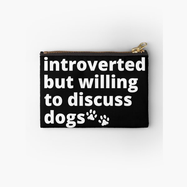 Item preview, Introverted But Willing To Discuss Dogs Dog Lover Antisocial Dog Mom Dog Dad Vintage designed and sold by EyanShop.