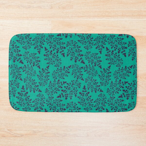 Item preview, Hedgerow ferns on green  designed and sold by Papergrape.