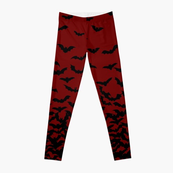 Women's Red Bat Leggings