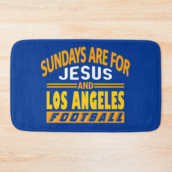 Item preview, Funny Los Angeles Football Fan - Sundays Are For Jesus And designed and sold by doiron3525.