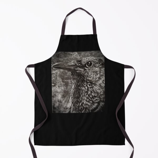 Artikelvorschau, Vintage Vibes schwarze Krähe Kunstdruck entworfen und verkauft von ldrake2003.