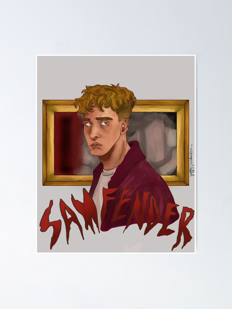 &ldquo;sam fender&rdquo; Poster for Sale by Neondragontalks | Redbubble