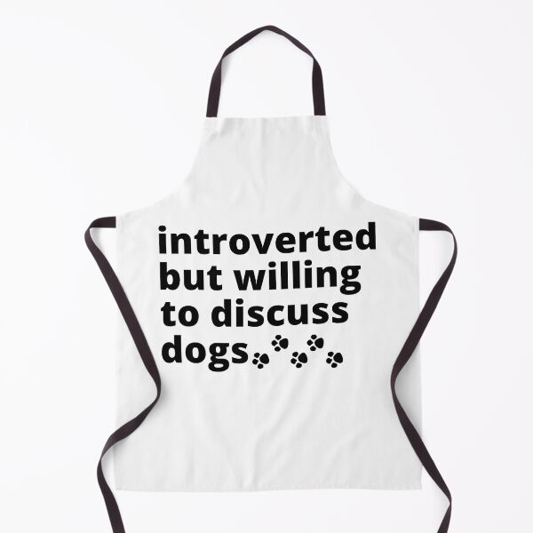 Item preview, Introverted But Willing To Discuss Dogs Dog Lover Antisocial Dog Mom Dog Dad Vintage designed and sold by EyanShop.