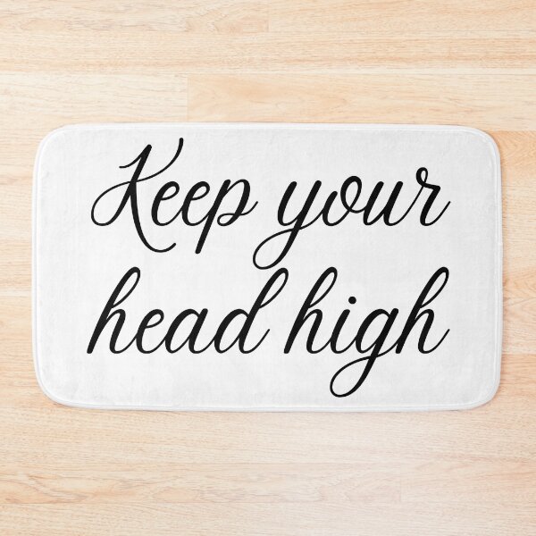 Item preview, Keep your head high designed and sold by D1ogo.