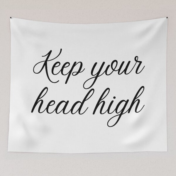 Item preview, Keep your head high designed and sold by D1ogo.