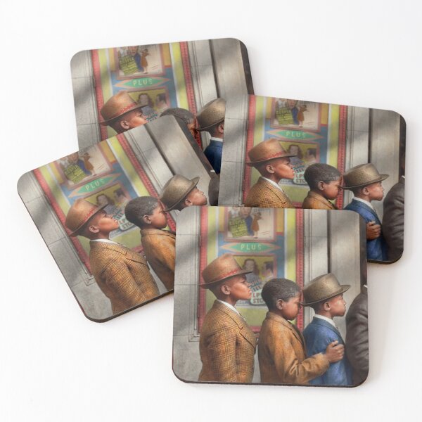 Item preview, Children - In line to see a movie 1941 designed and sold by Mike Savad Photography.