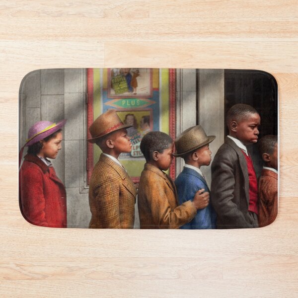 Item preview, Children - In line to see a movie 1941 designed and sold by Mike Savad Photography.