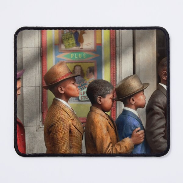 Item preview, Children - In line to see a movie 1941 designed and sold by Mike Savad Photography.