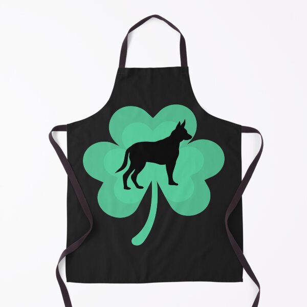 Item preview, A german shepherd green shamrock design. Dog owners who love of things irish and st patricks day. A lucky irish charm dog design. designed and sold by Doggymadness.