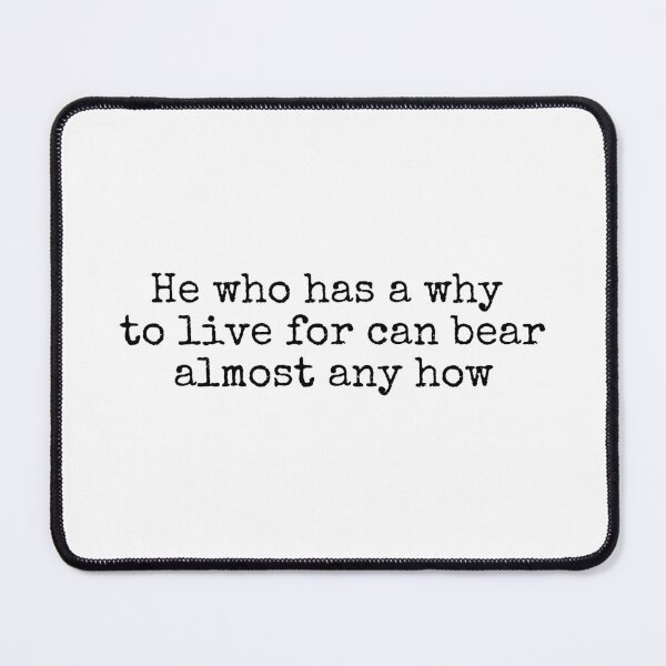 Item preview, Friedrich Nietzsche Quote designed and sold by The-Quote-House.