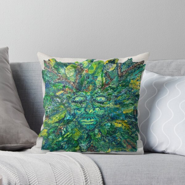 Item preview, Fantastical Greenman designed and sold by Victoria Fout.