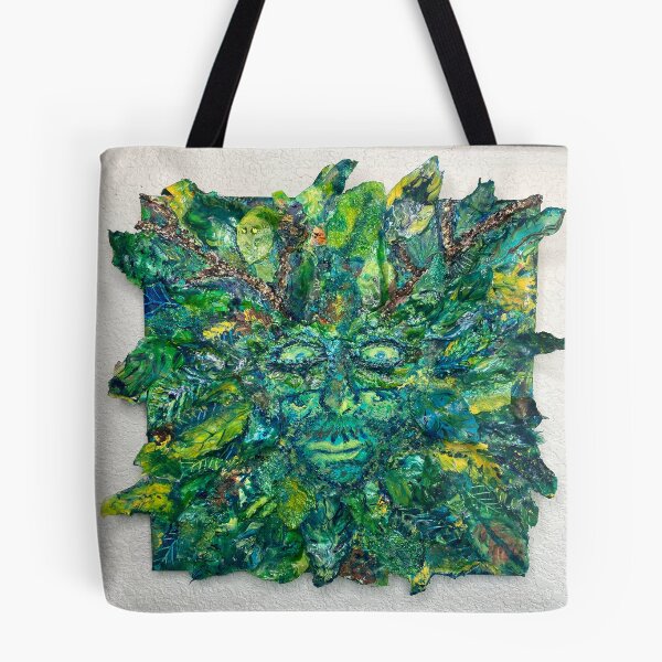 Item preview, Fantastical Greenman designed and sold by Victoria Fout.