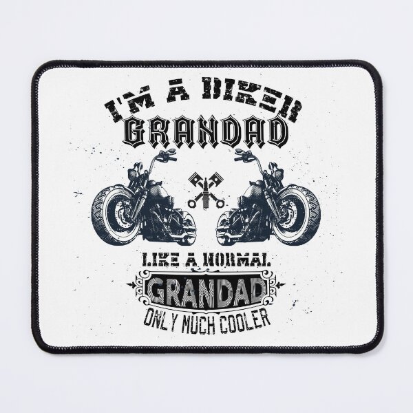 Item preview, I'M A BIKER GRANDAD   LIKE A NORMAL GRANDAD ONLY MUCH COOLER designed and sold by hichametta.