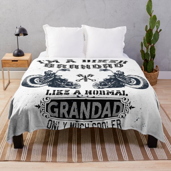 Item preview, I'M A BIKER GRANDAD   LIKE A NORMAL GRANDAD ONLY MUCH COOLER designed and sold by hichametta.