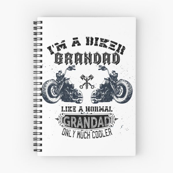 Item preview, I'M A BIKER GRANDAD   LIKE A NORMAL GRANDAD ONLY MUCH COOLER designed and sold by hichametta.