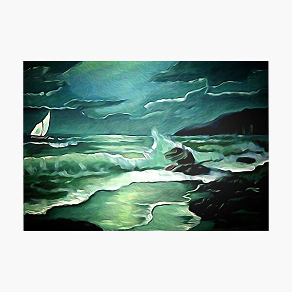 Item preview, Ocean Waves designed and sold by Ray Dodson.