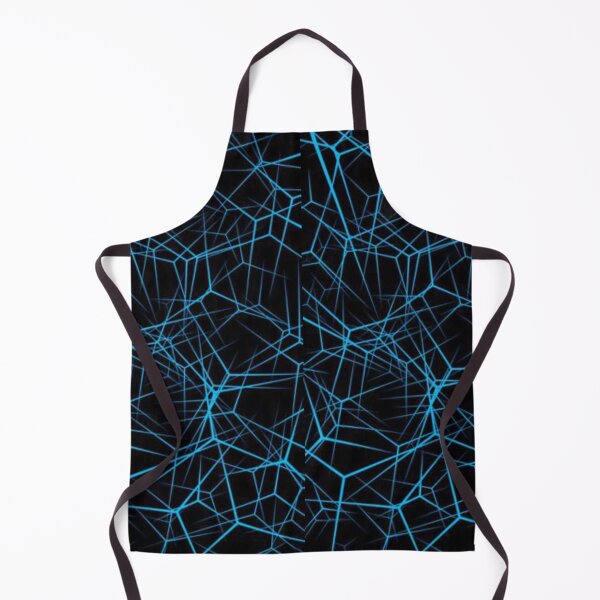 Item preview, black and blue Electric colored lightning bolt pattern symbol of power and force and speed designed and sold by kikinafashion.