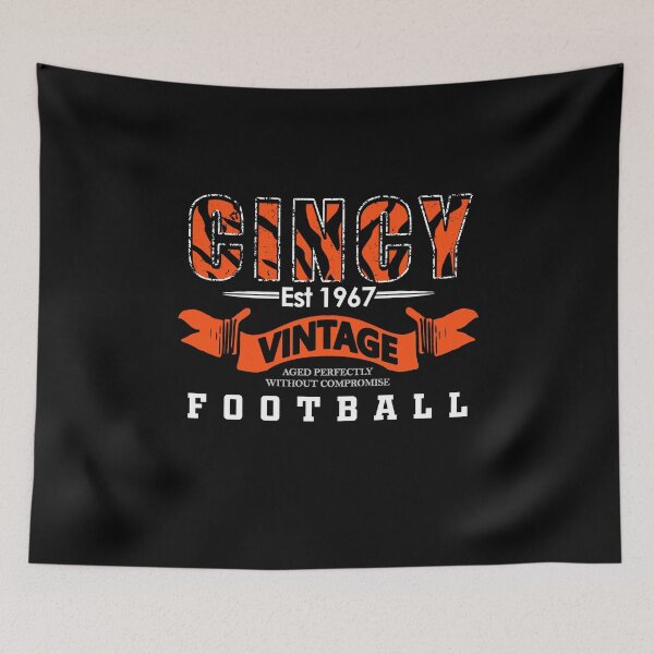 Item preview, Cincinnati Football Fan - Vintage State of Ohio Pride 1967 designed and sold by doiron3525.