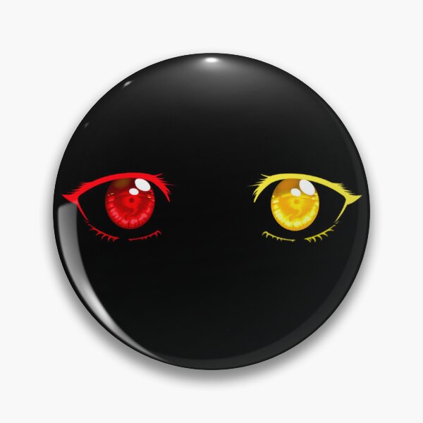 Item preview, Red and Yellow anime eyes  designed and sold by MeowMeowsShop.