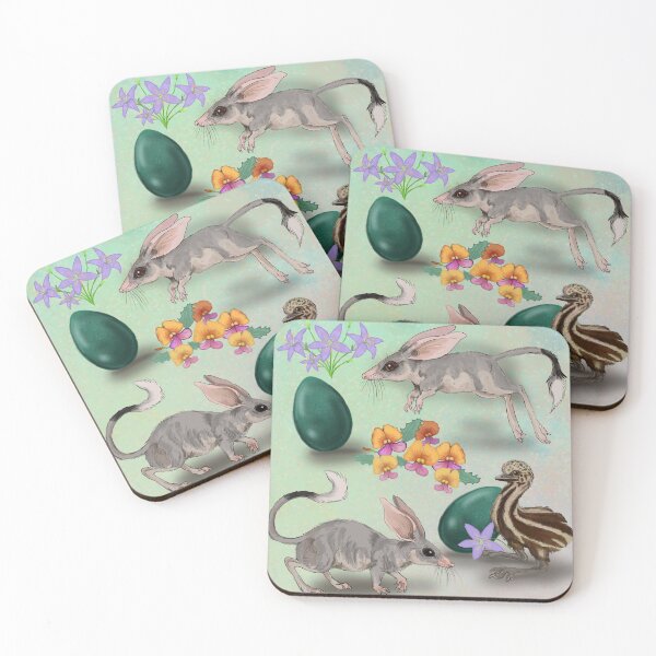 Item preview, Easter Bilby with Emu chicks pattern designed and sold by Shadowind.
