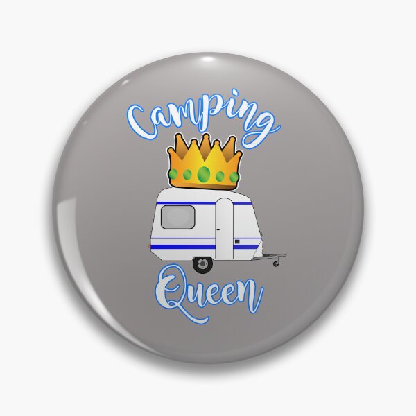 Item preview, Camping Queen RV Crown Design designed and sold by Angela Mello.