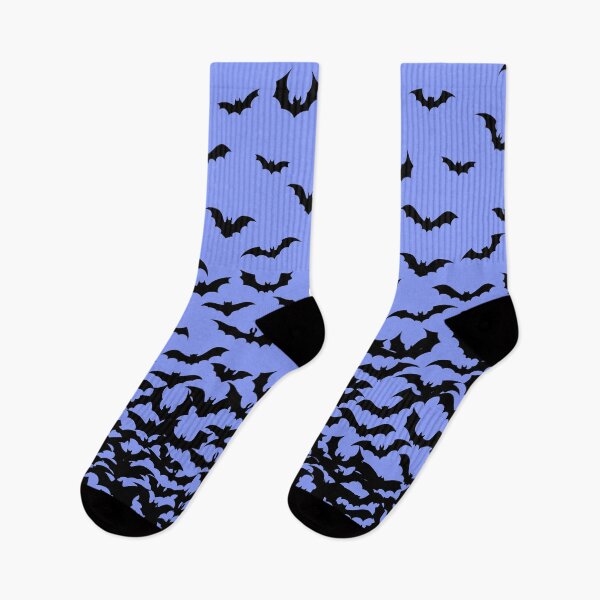 Item preview, Bats on Pastel Blue Print, Bat Design, Bat Print, Halloween Print, I love Bats Print designed and sold by PinHookPrincess.