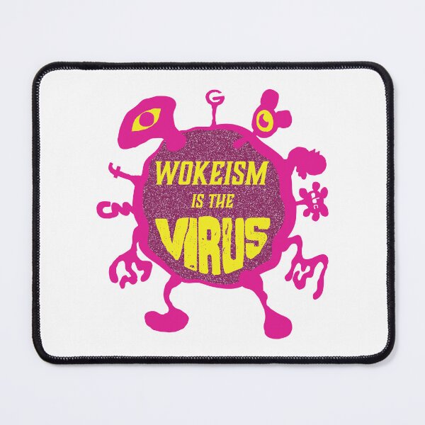 Item preview, Wokeism is the Virus 80s 90s colors designed and sold by pelagio.