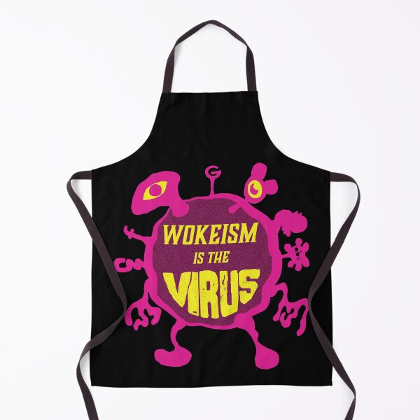 Item preview, Wokeism is the Virus 80s 90s colors designed and sold by pelagio.