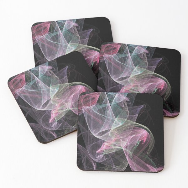 Item preview, Smoking abstract colorful waves designed and sold by LittleCountess.