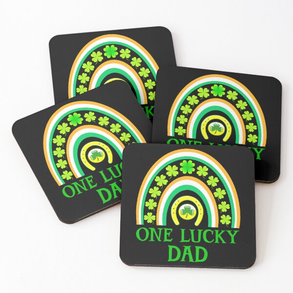 Item preview, One Lucky Dad St. Patricks Day Rainbow designed and sold by ACC .