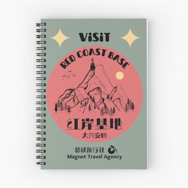 Item preview, Red Coast Base Travel Poster designed and sold by BeaserHive.