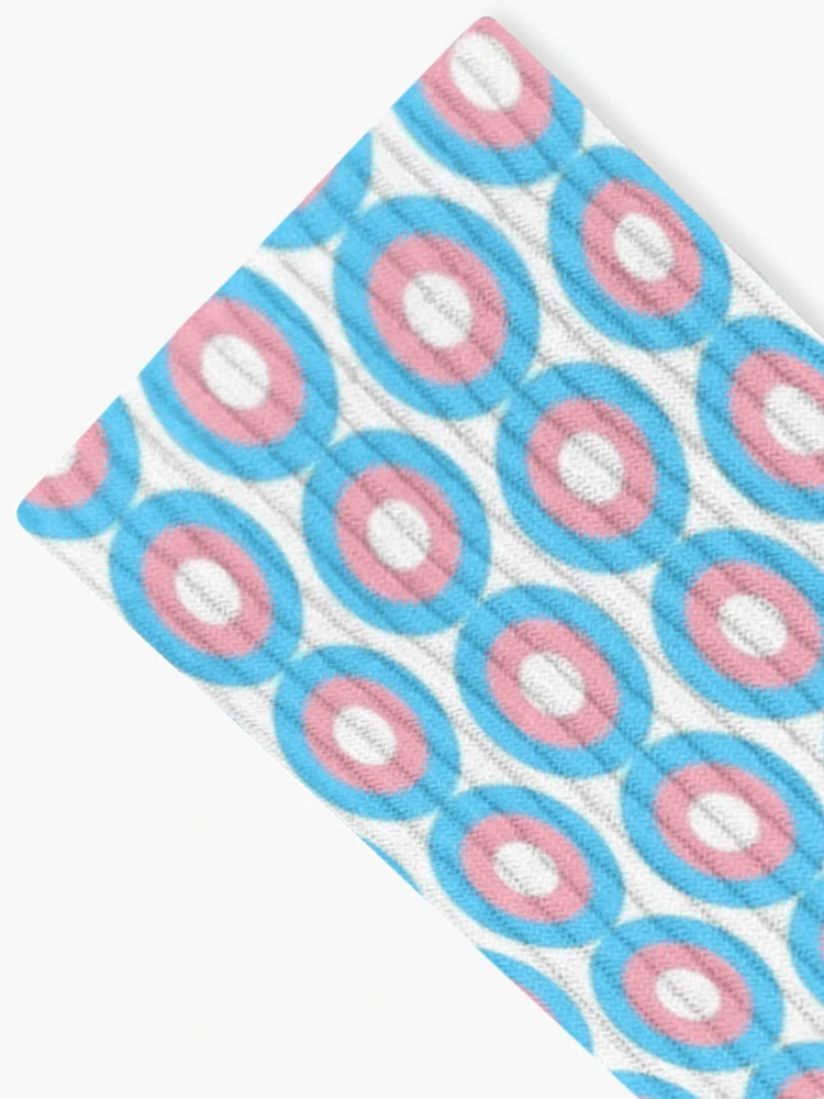 Thumbnail 2 of 5, Socks, Trans Retro Mod Roundel designed and sold by ModSupporters.