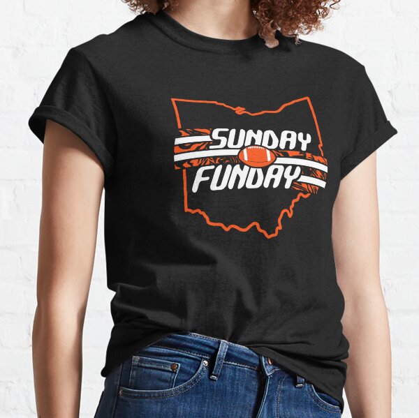 Bengal Sundey Fundey Cincy Football T-shirt for Tailgates 