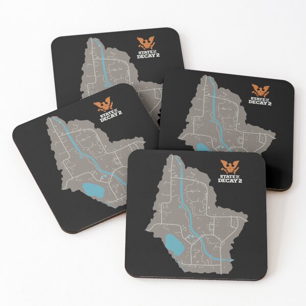 Item preview, State of Decay 2 Map (Meagher Valley) designed and sold by The Pathfinders.