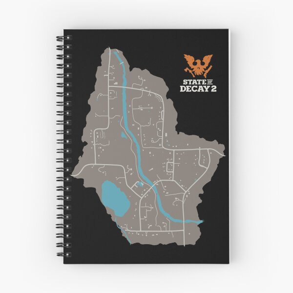 Item preview, State of Decay 2 Map (Meagher Valley) designed and sold by The Pathfinders.