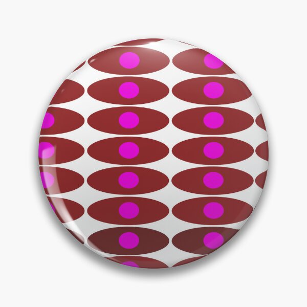 Item preview, Horizontal brown and hot pink ellipses designed and sold by Becky Hunter.