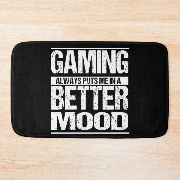 Item preview, Gaming always puts me in a better mood designed and sold by LEVEL UP.