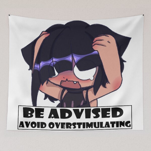 Item preview, Be Advised Avoid Overstimulating designed and sold by Nyamelon.