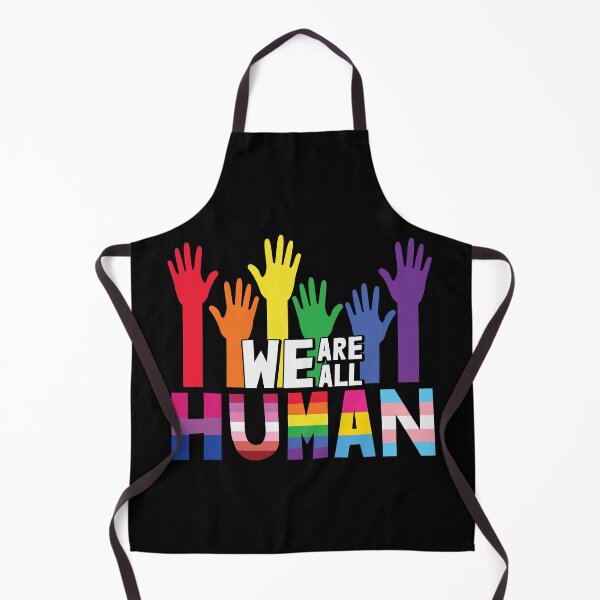 Item preview, We Are All Human - HBTQ designed and sold by Fruitsome.