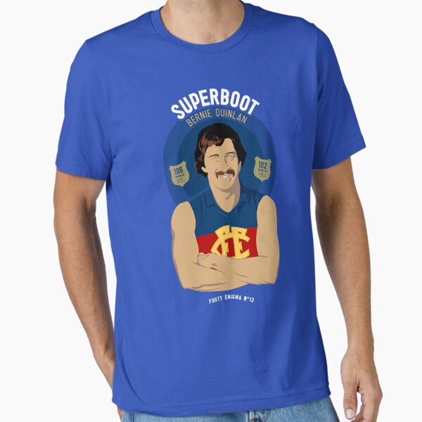 Item preview, Bernie Superboot Quinlan  (for blue shirts only) designed and sold by Chris Rees.