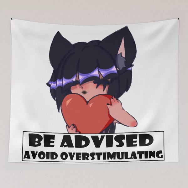 Item preview, Be Advised Avoid Overstimulating designed and sold by Nyamelon.