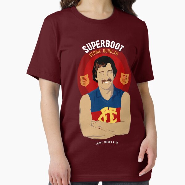 Item preview, Bernie Superboot Quinlan (for maroon shirts only) designed and sold by Chris Rees.