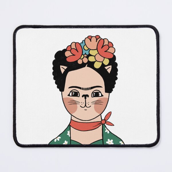 Item preview, Frida Khalo cat designed and sold by SolArt88.