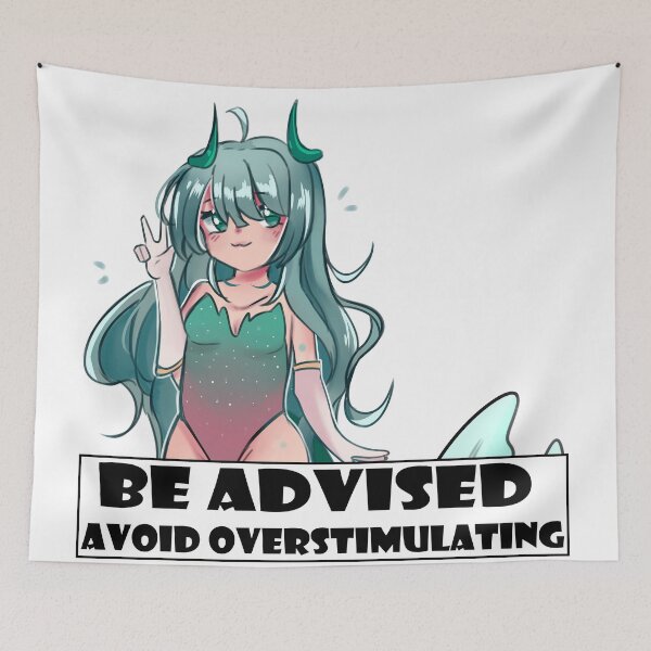 Item preview, Be Advised Avoid Overstimulating designed and sold by Nyamelon.