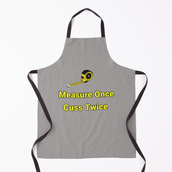 Item preview, Measure Once Cuss Twice Measuring Tape Design designed and sold by Angela Mello.