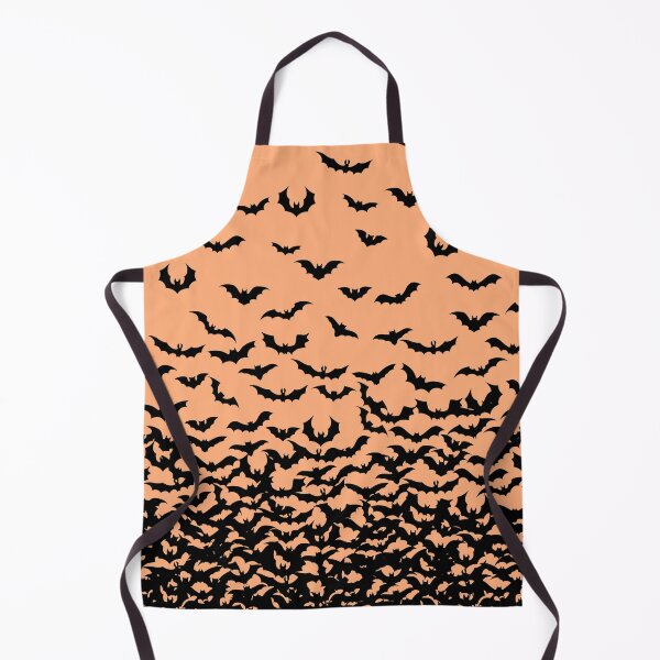 Item preview, Bats on Pastel Orange Print, Bat Design, Bat Print, Halloween Print, I love Bats Print designed and sold by PinHookPrincess.