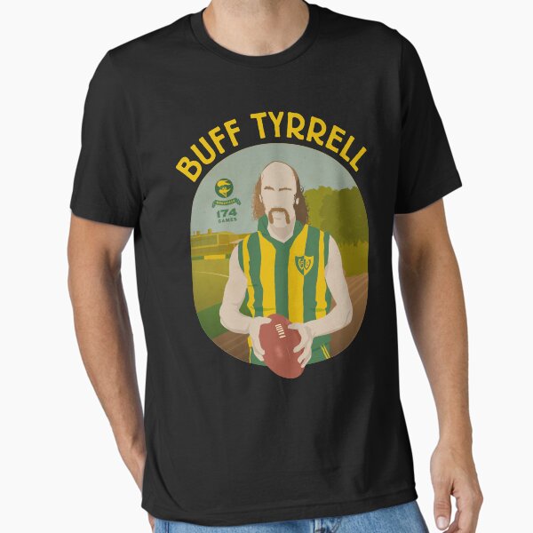 Item preview, Buff Tyrrell - Woodville (for dark shirts only) designed and sold by Chris Rees.
