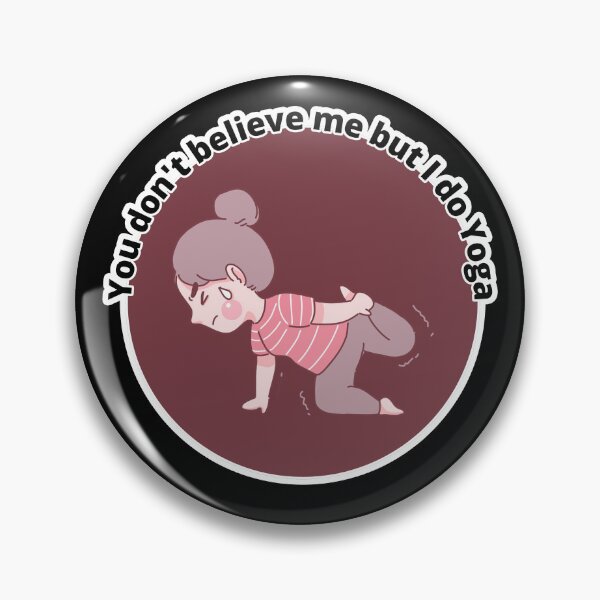 Item preview, Yoga humor retired designed and sold by Astralia.